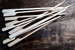 Grillspie&szlig; aus Holz