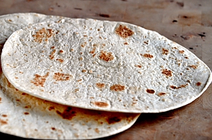 Weizenmehl Tortilla