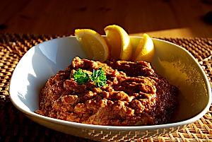 Afrikanischer Erdnusstopf