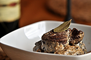 Schweinefilet mit Zimtsauce