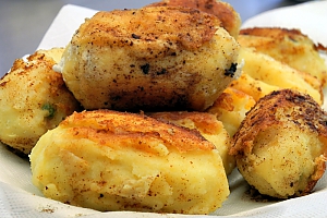 Gef&uuml;llte Kartoffeln